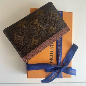 Louis Vuitton Brown Monogram Card Holder